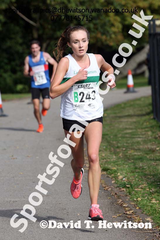 Senior women, Northern Road Relays, Blackpool. Photo: David T. Hewitson/Sports for All Pics